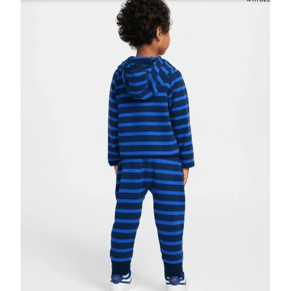Nike Toddler ReadySet Blue and‎ Black 2pc Set 76M251-F95, 3T - Picture 2 of 5
